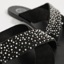 White Sun - Mules Papiro - Negro - Mujer