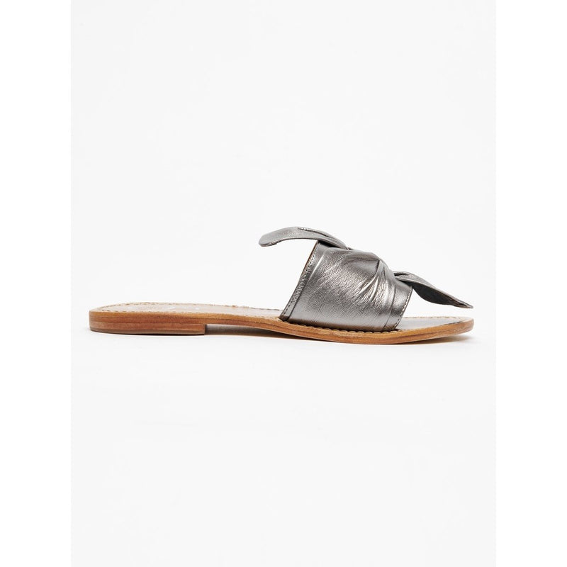 White Sun - Mules Simpatica - Napa Gris Metálico - Gris