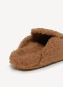 Max Mara - Mules Teddy - Camel - Femme