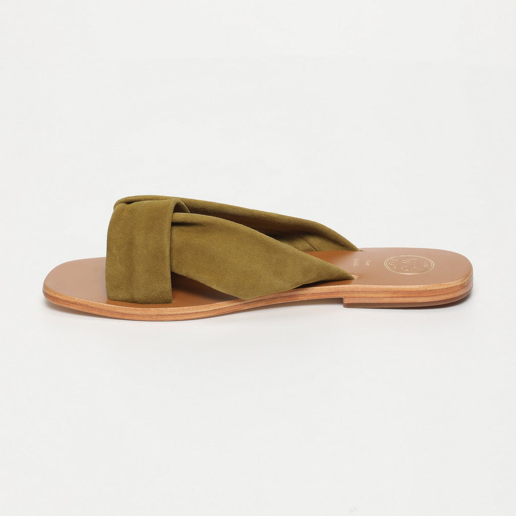 Bansari Mules - New Olive