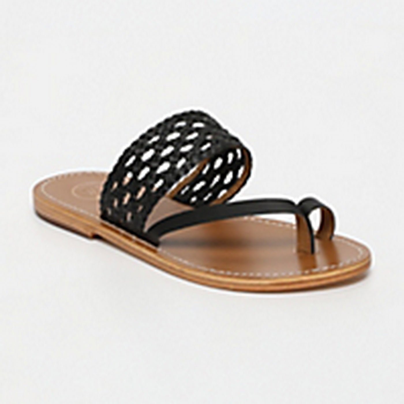 White Sun - Mules Bita de tendencia - Negro - Mujer