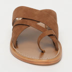 White Sun - Mules Tasneem - Ante de cabra camel - Marrón