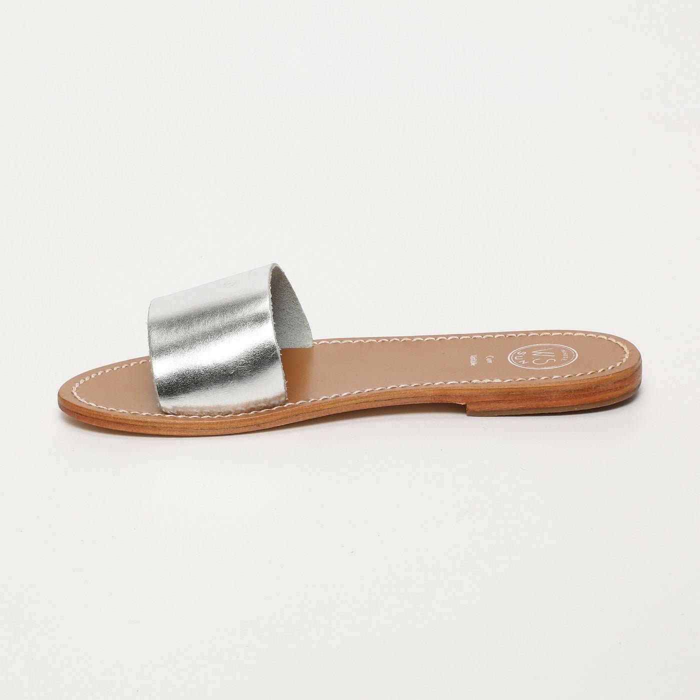 White Sun - Tasneem Trend Mules - Tan Croco - Women