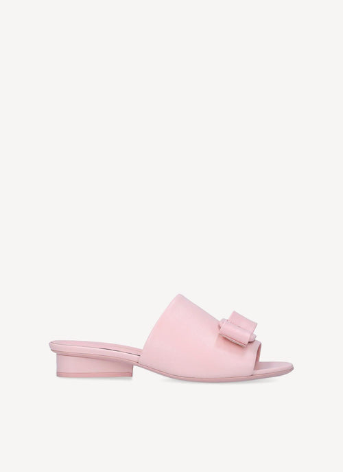 Salvatore Ferragamo - Mules Valery - Pink - Femme