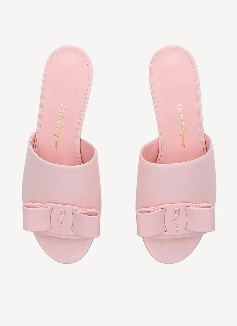 Salvatore Ferragamo - Mules Valery - Pink - Femme