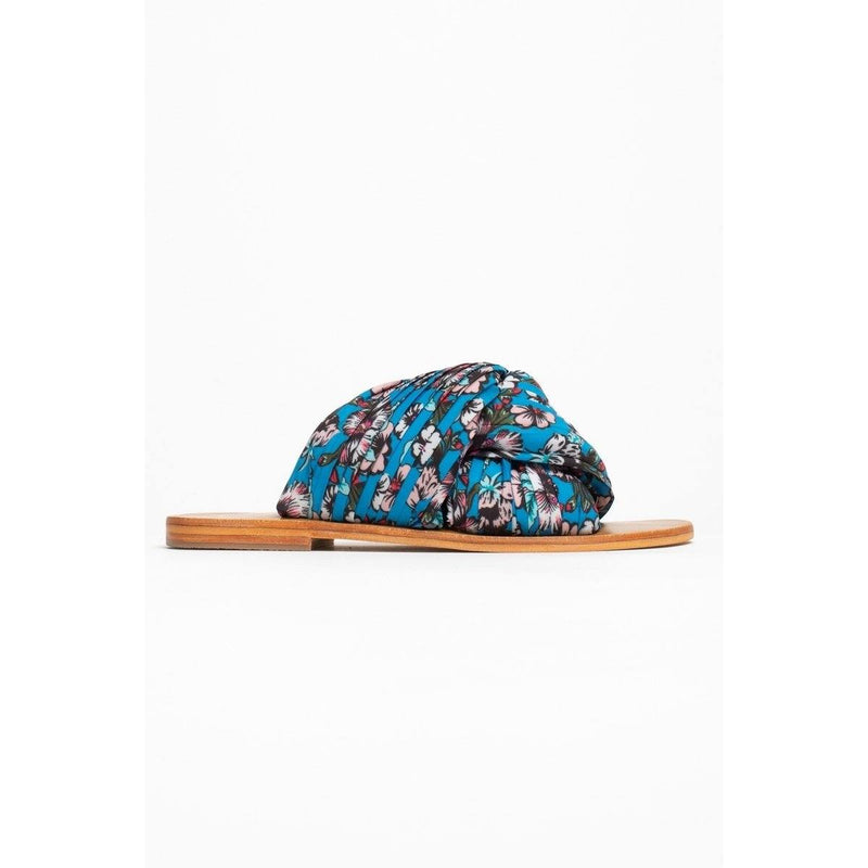 White Sun - Mules Will - Azul - Mujer