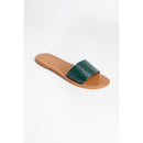 Les Bagatelles - Mules York - Croco Verde