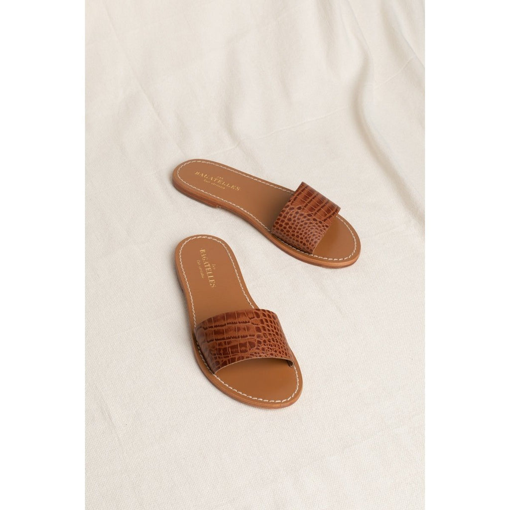 Les Bagatelles - Mules York - Camel Croco