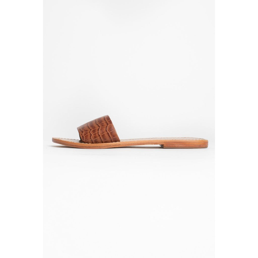 Les Bagatelles - Mules York - Camel Croco