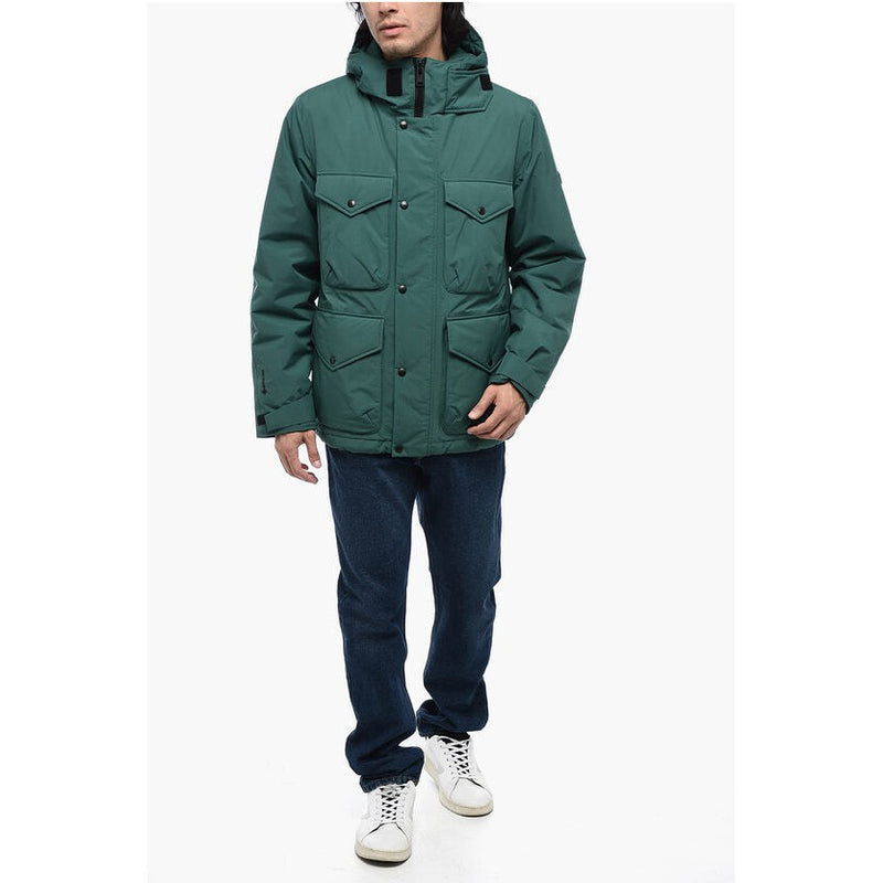 Marina Down Multipocket Jacket With Hidden Placket