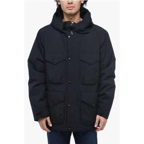 Marina Down Multipocket Jacket With Hidden Placket