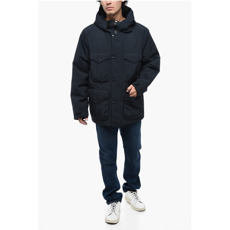 Marina Down Multipocket Jacket With Hidden Placket