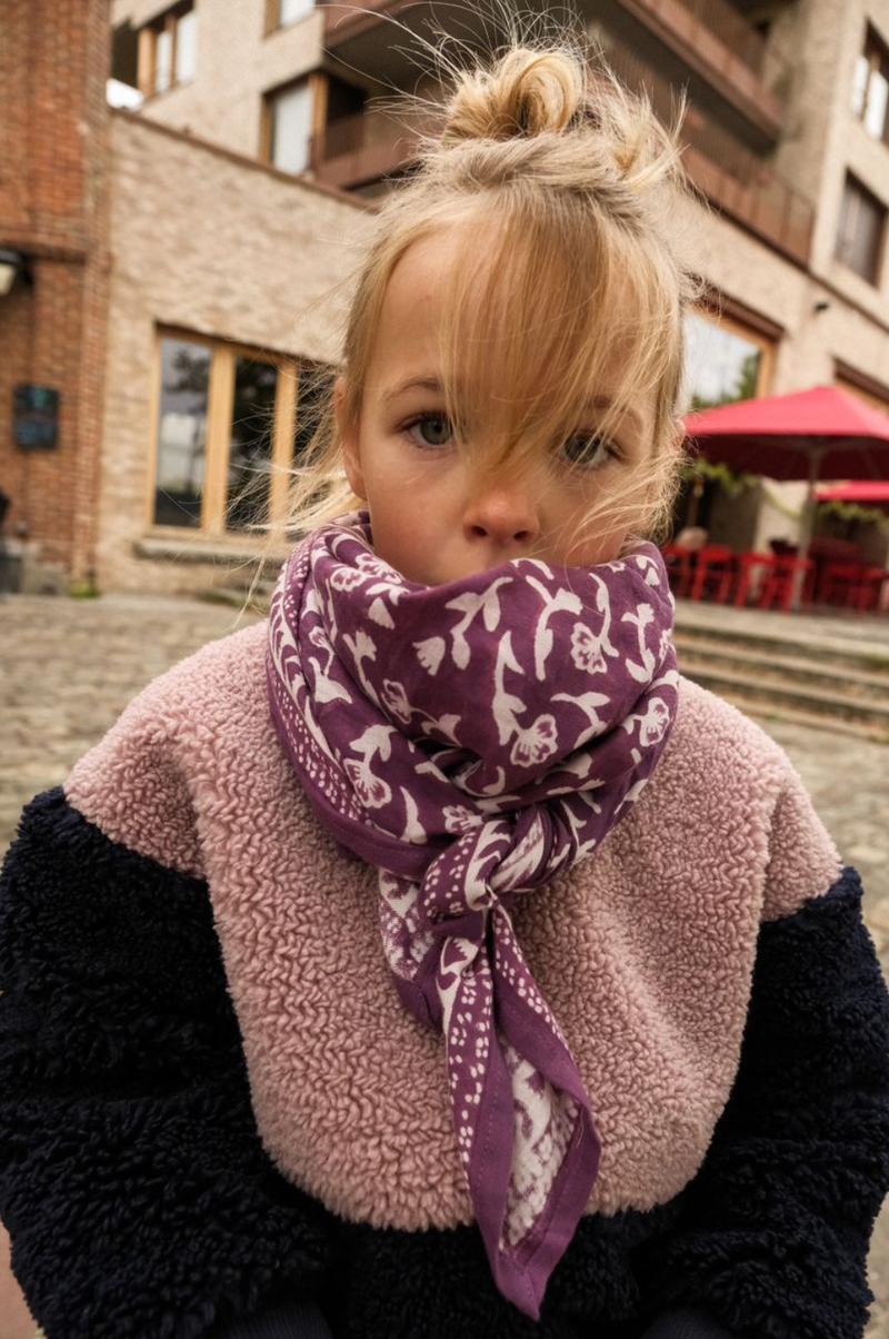 Foulard Adulte Mumbai Purple