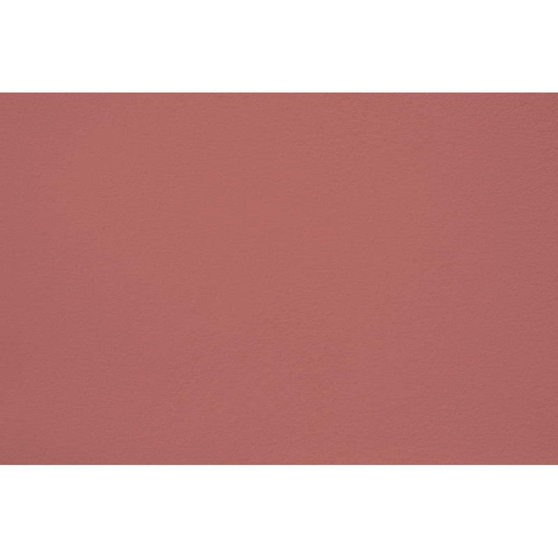 Peinture Bella terra appliquée sur un mur - teinte terracotta rouge