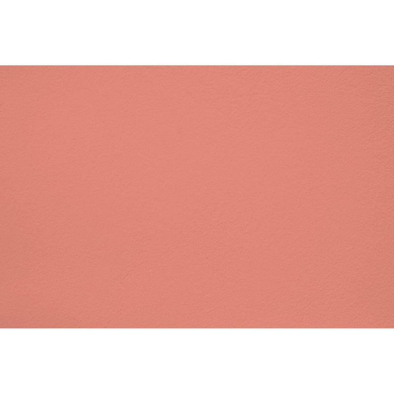 Peinture Coral brick appliquée sur un mur - teinte terracotta corail