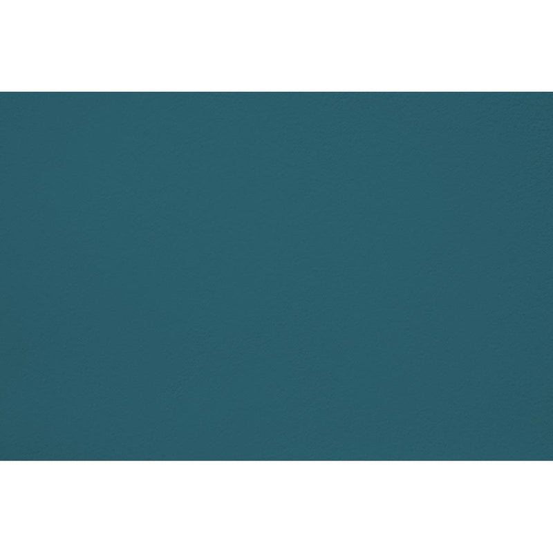 Peinture Petrol bliss appliquée sur un mur - teinte bleu canard