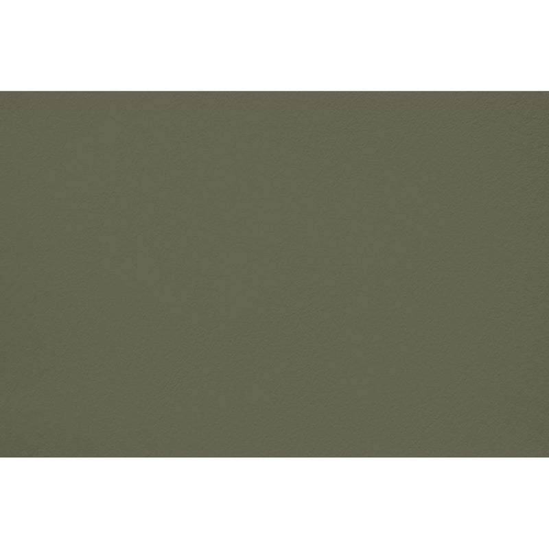 Peinture Pitchy olive appliquée sur un mur - teinte vert olive fonce