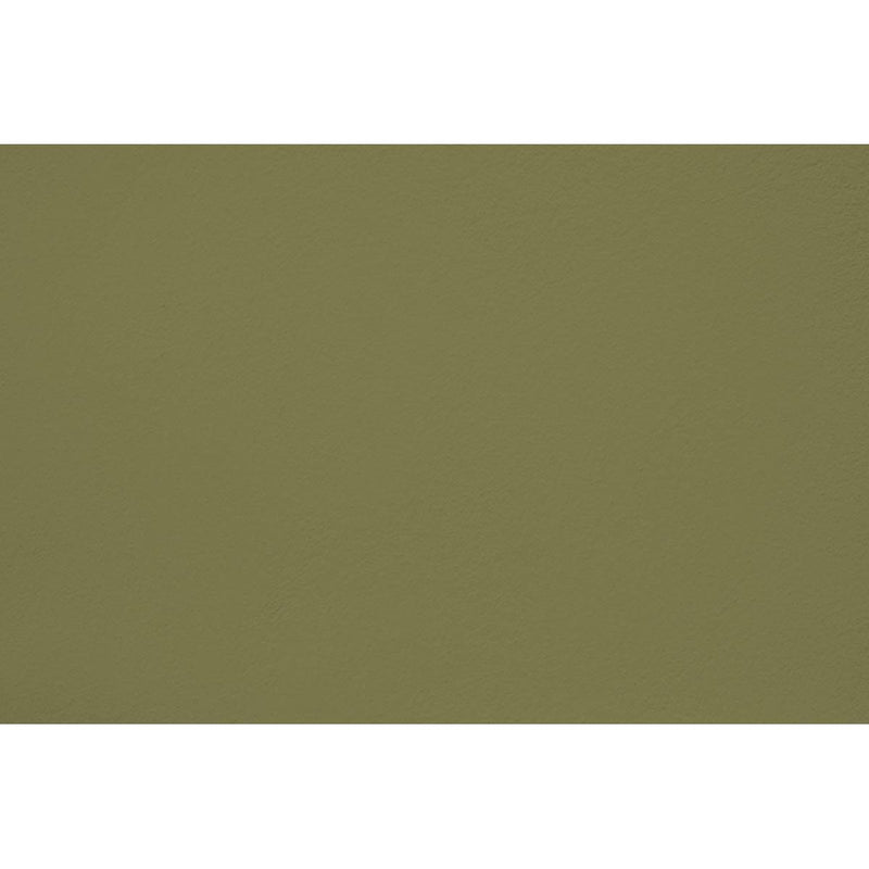 Peinture Tennis club appliquée sur un mur - teinte vert kaki