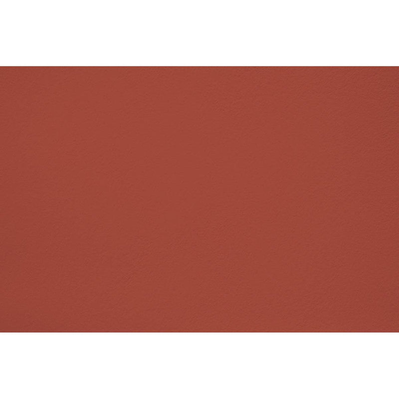 Peinture Velvet rumor appliquée sur un mur - teinte rouge brique