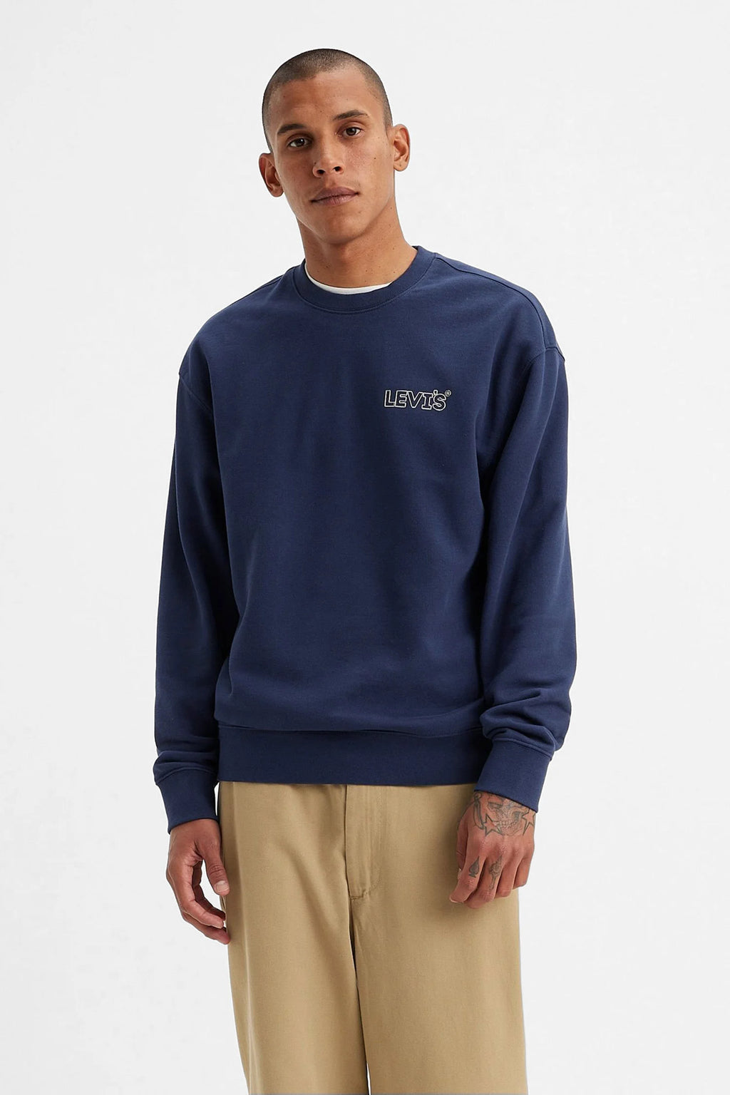 Levi'S® Felpa Graphic 38712-0242 Blu Scuro Relaxed Fit