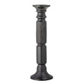 Millas - Set of 2 Candle Holders - Black - Ceramic