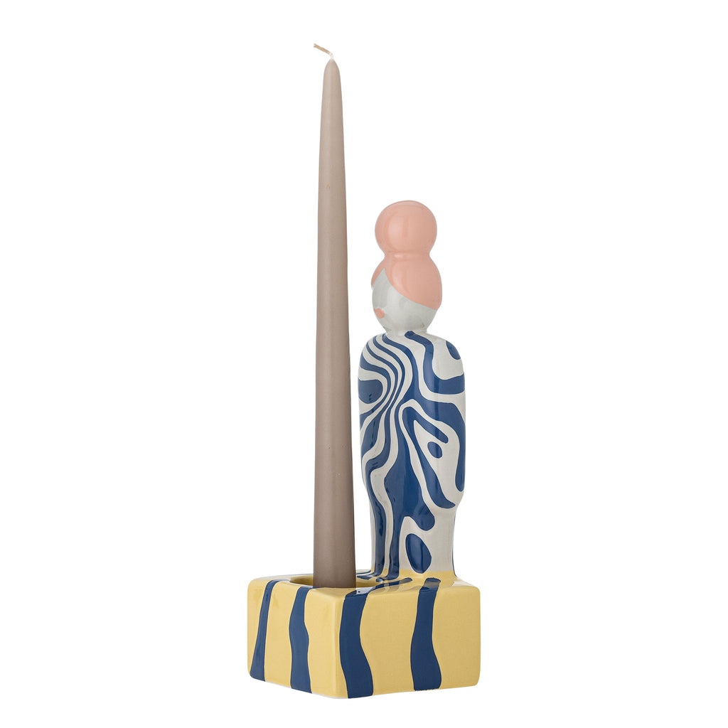 Priya - Votive Holder - Multicolour - Stoneware