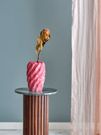 Rowena - Vase - Rose Poudré - Grès