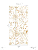 Fresque Mystic - Ligne - Agate