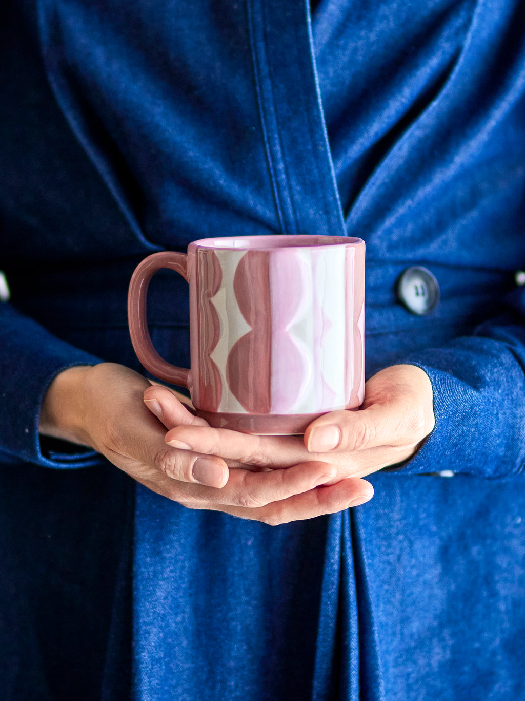 Saul - Mug - Powder Pink - Stoneware