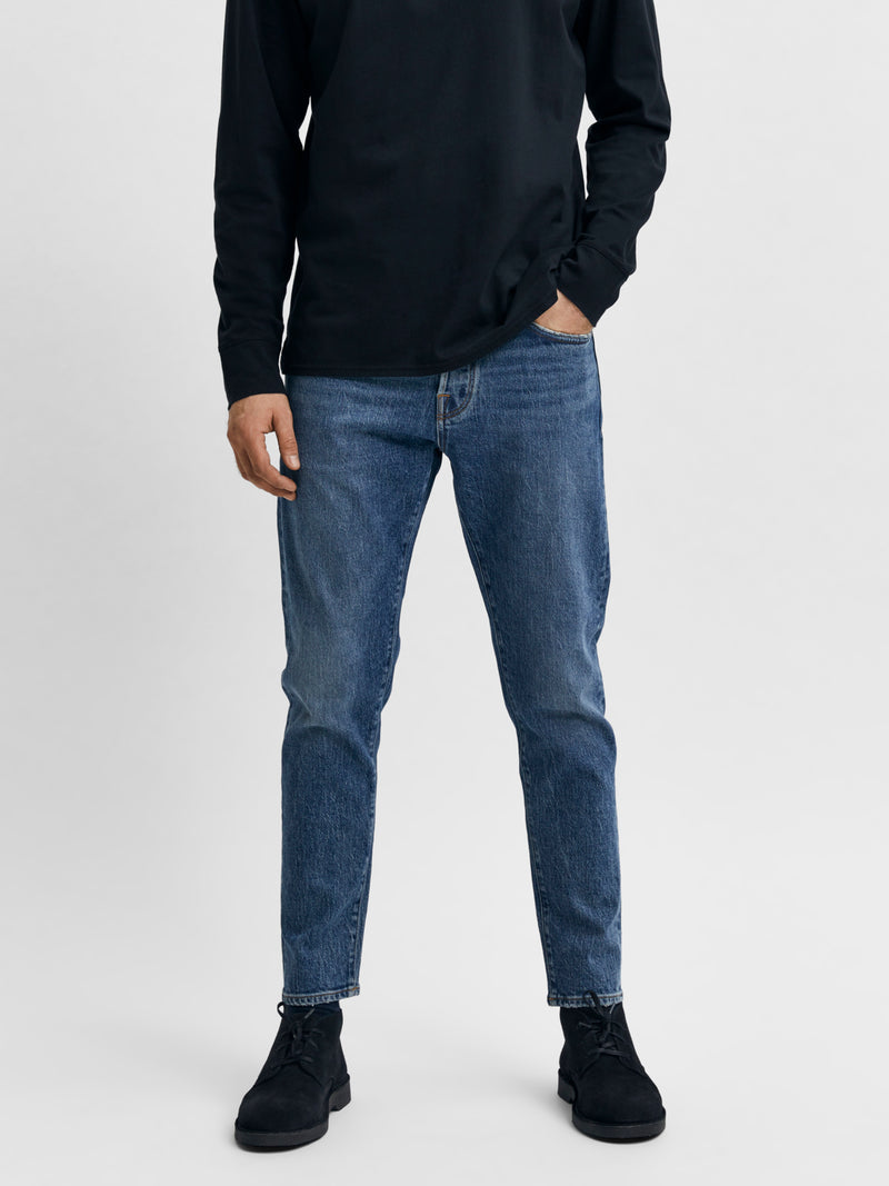 Jean Skinny Tapered - Medium Blue Denim - Homme