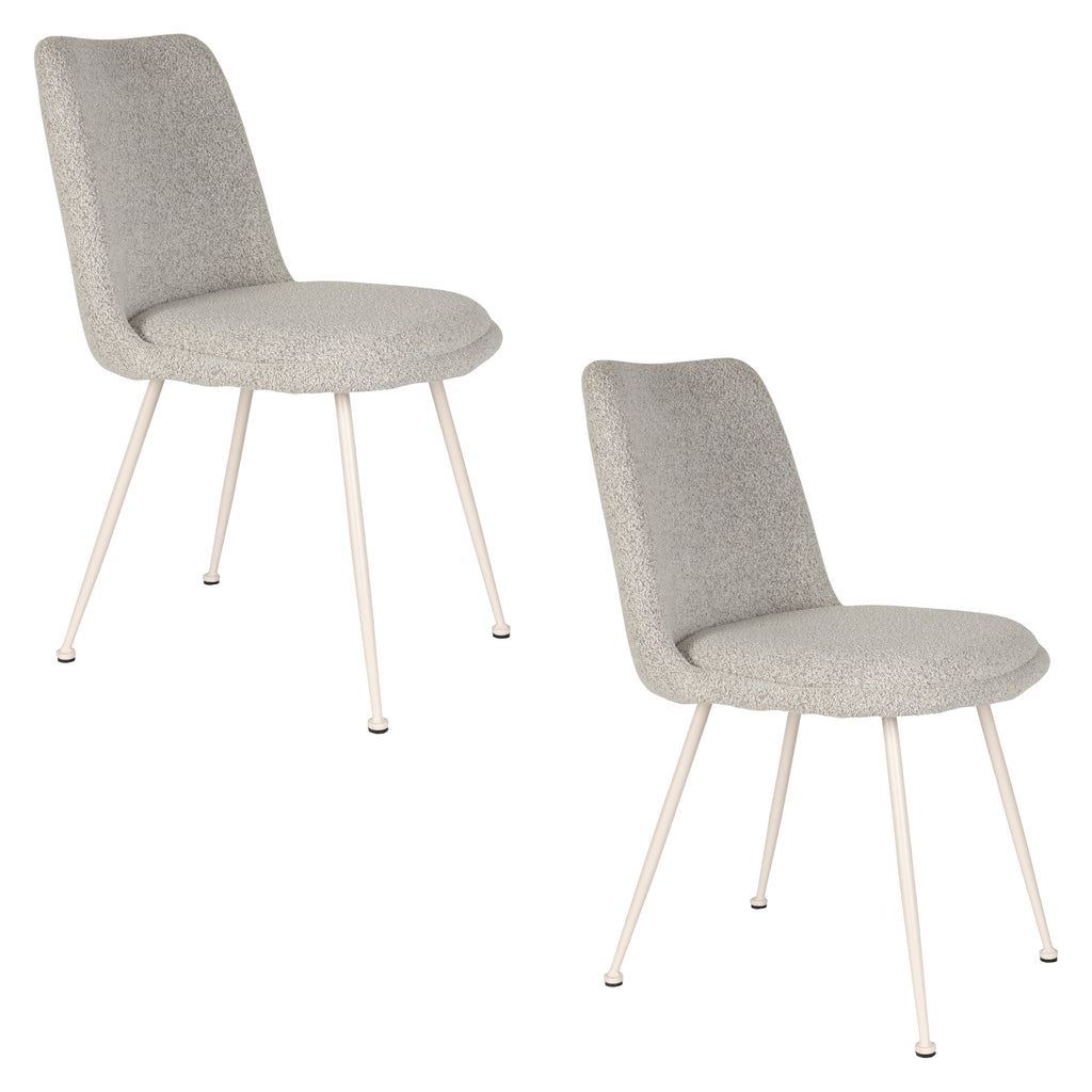 Fijs - Dining Chair - Iron - Taupe/Grey