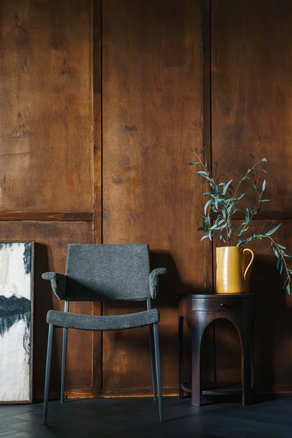 Portland - Armchair - Polyester - Gray