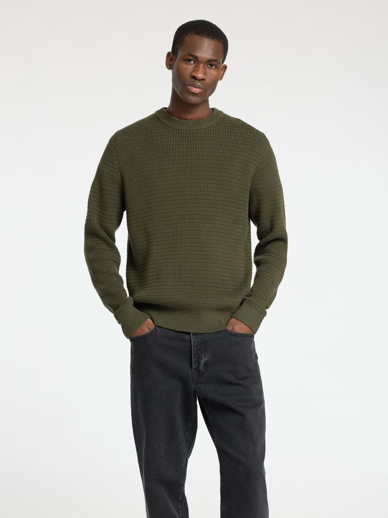 Pull En Maille - Forest Night - Homme