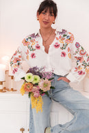 NAÏS Écrue - Chemise Brodée