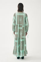 Robe Longue Nali - Aqua