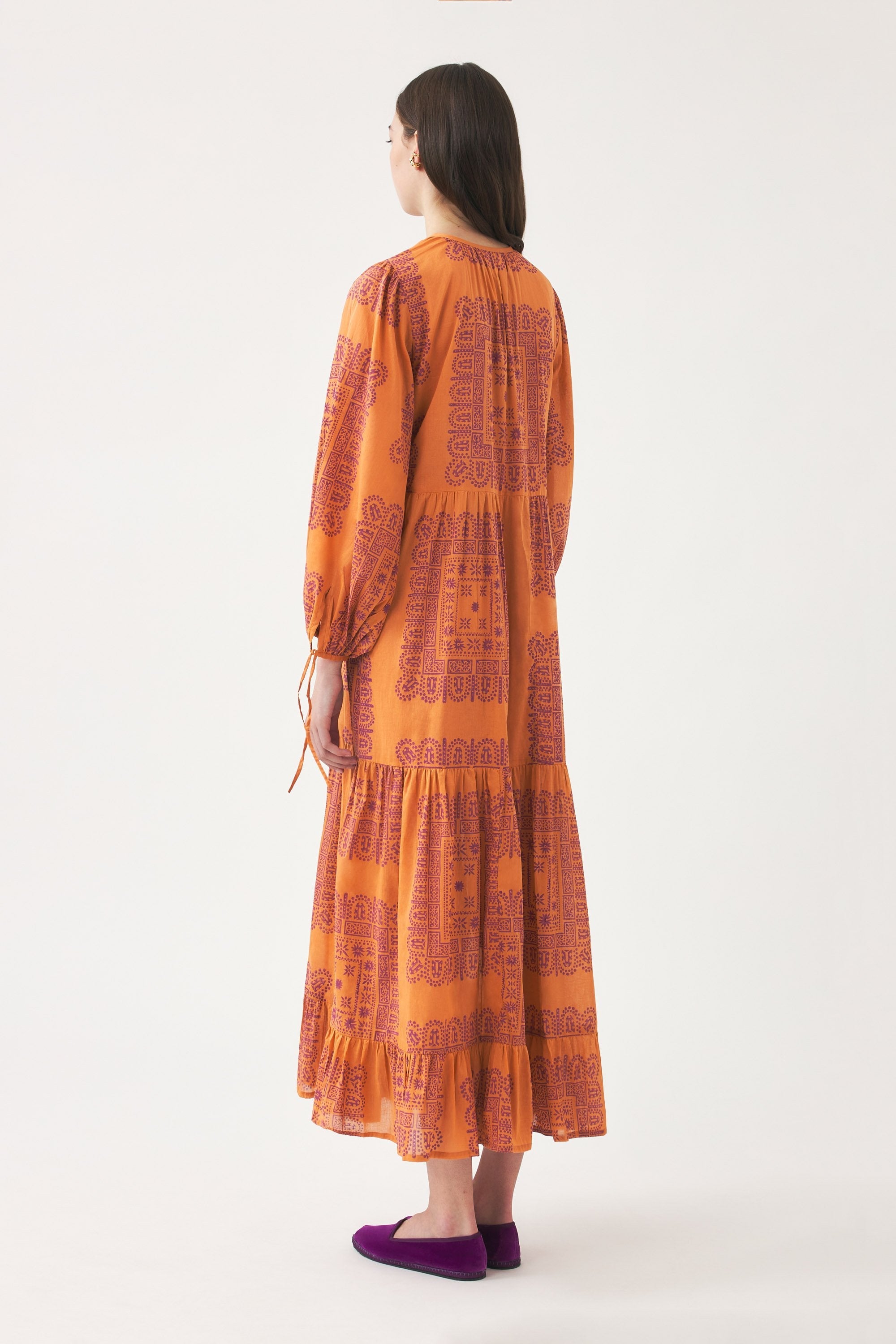 Robe Longue Nali - Rouille