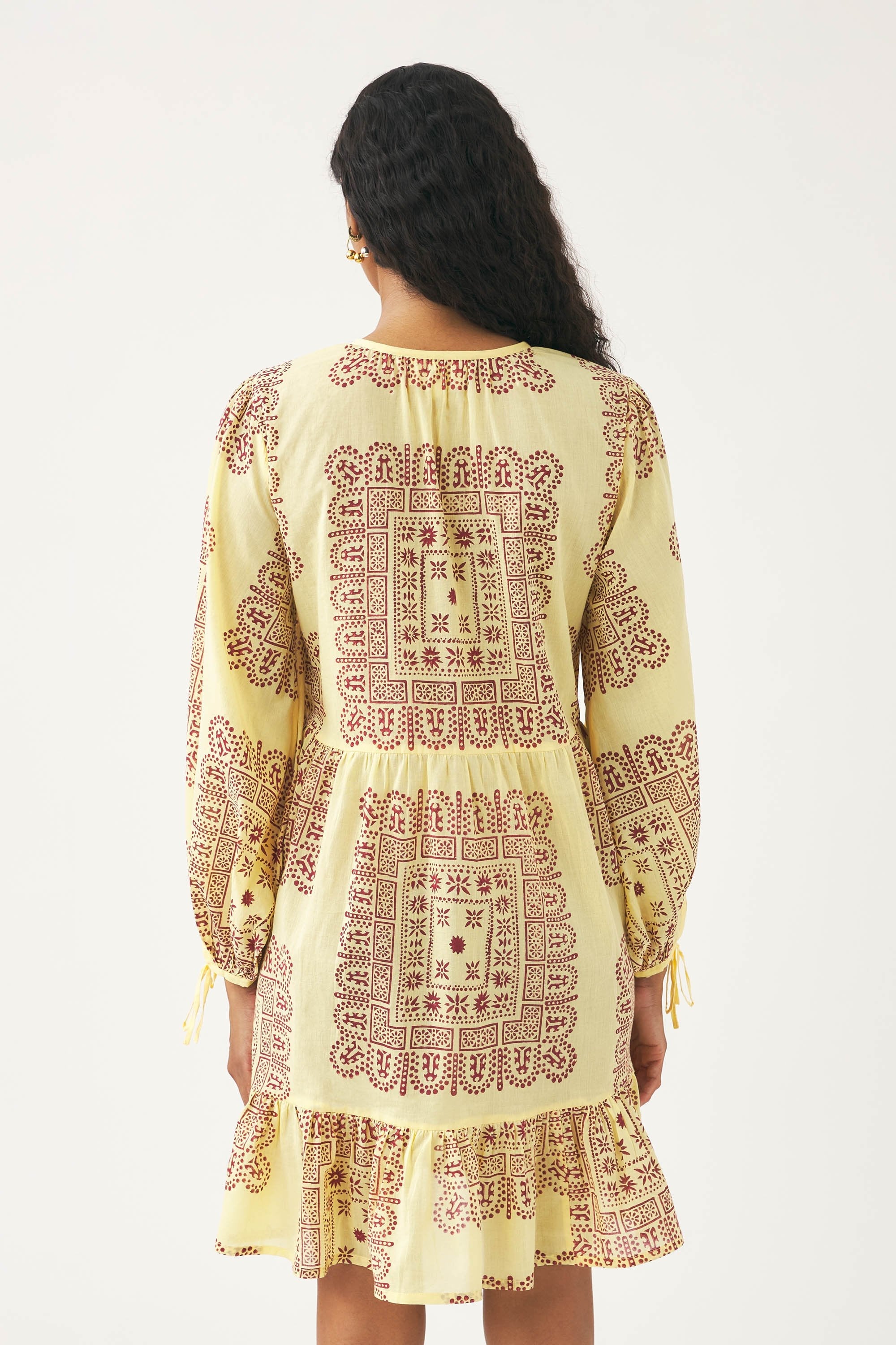 Robe Courte Nali - Jaune