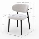 Set of 2 Nao Chairs - Light Grey