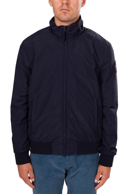 Napapijri - Veste Regular Avec Patch Logo - Bleu - Homme