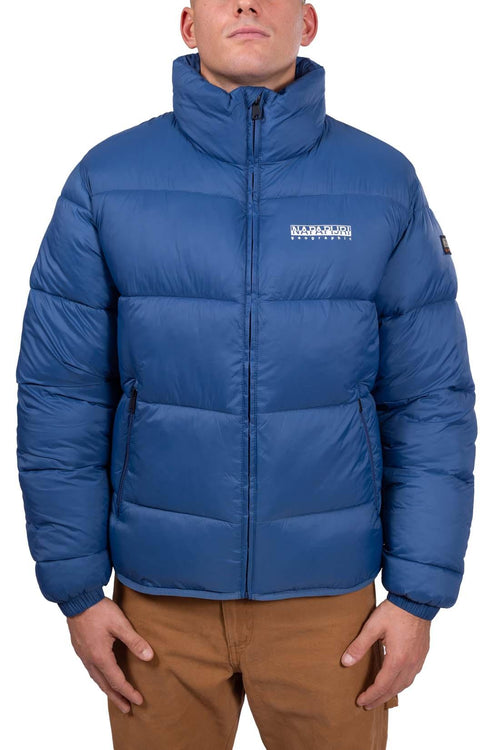 Napapijri - Veste Suomi Avec Logo - Bleu - Homme