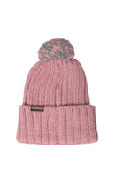 Napapijri - Bonnet Semiury En Laine Mélangée - Rose - Femme