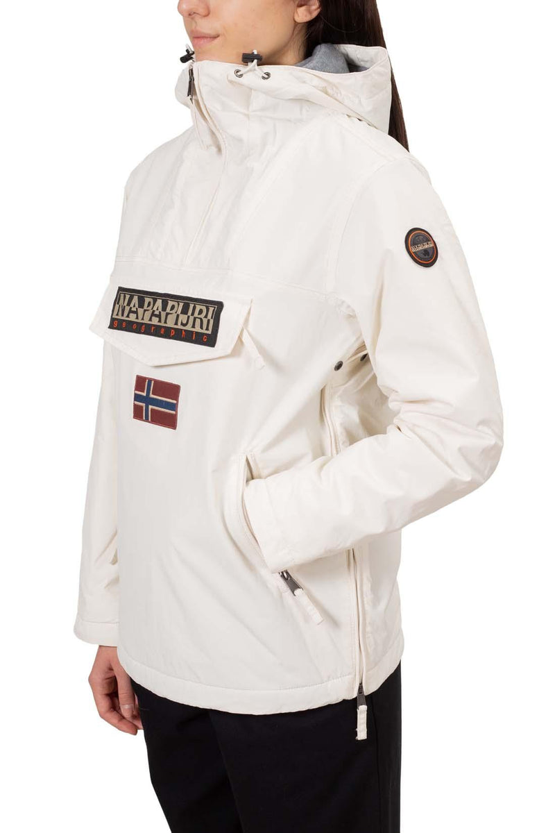 Napapijri - Veste Rainforest Winter Pocket - Blanc - Femme