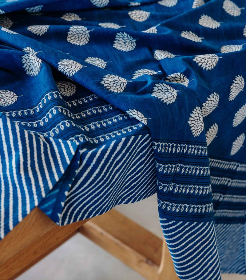 Nappe Coton Nagru - Indigo