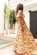 NAYA Citrons - Robe Fluide