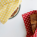Set De 3 Feuilles D'Emballage Alimentaire À La Cire D'Abeille - Multicolore