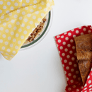 Set De 3 Feuilles D'Emballage Alimentaire À La Cire D'Abeille - Multicolore