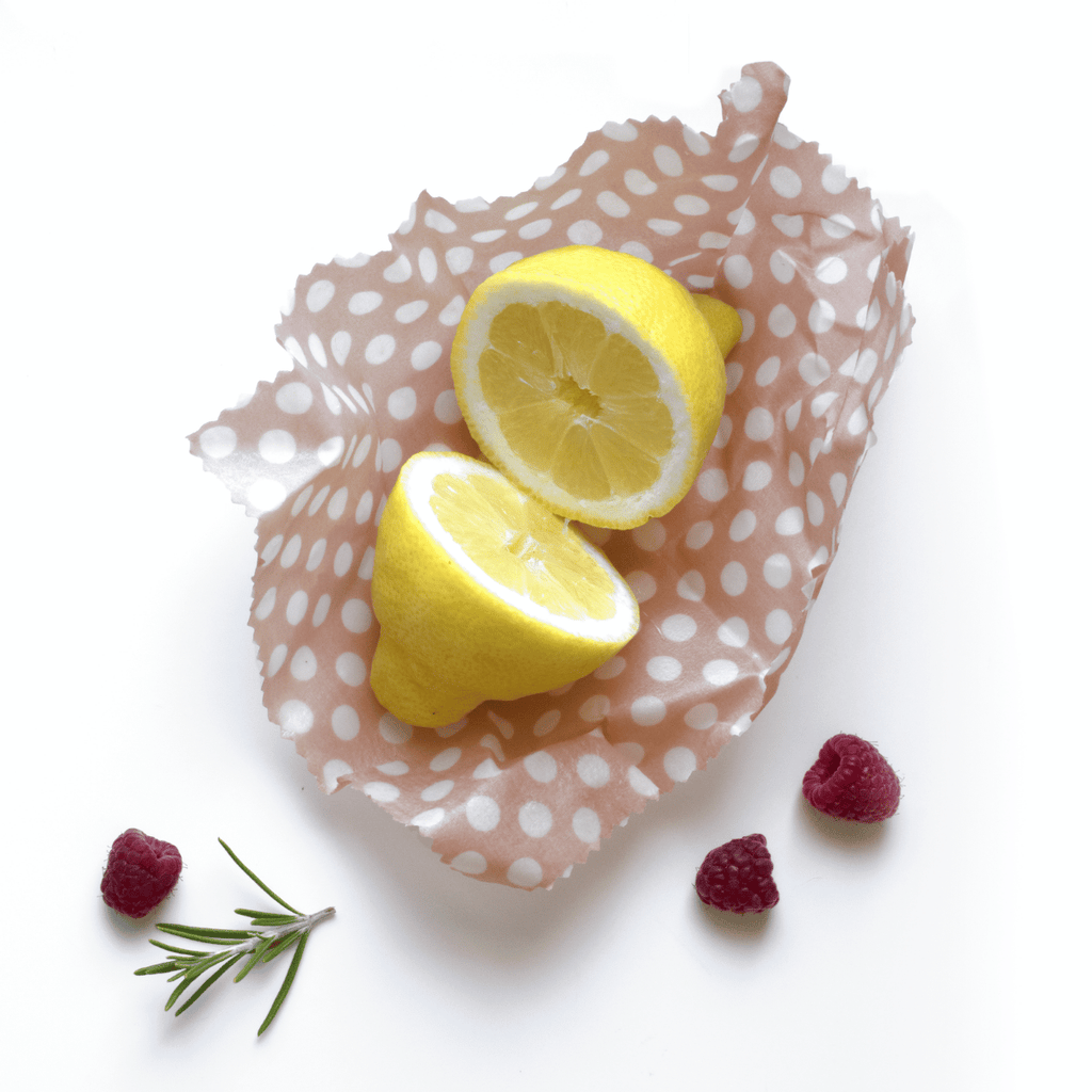 Set De 3 Feuilles D'Emballage Alimentaire À La Cire D'Abeille - Multicolore