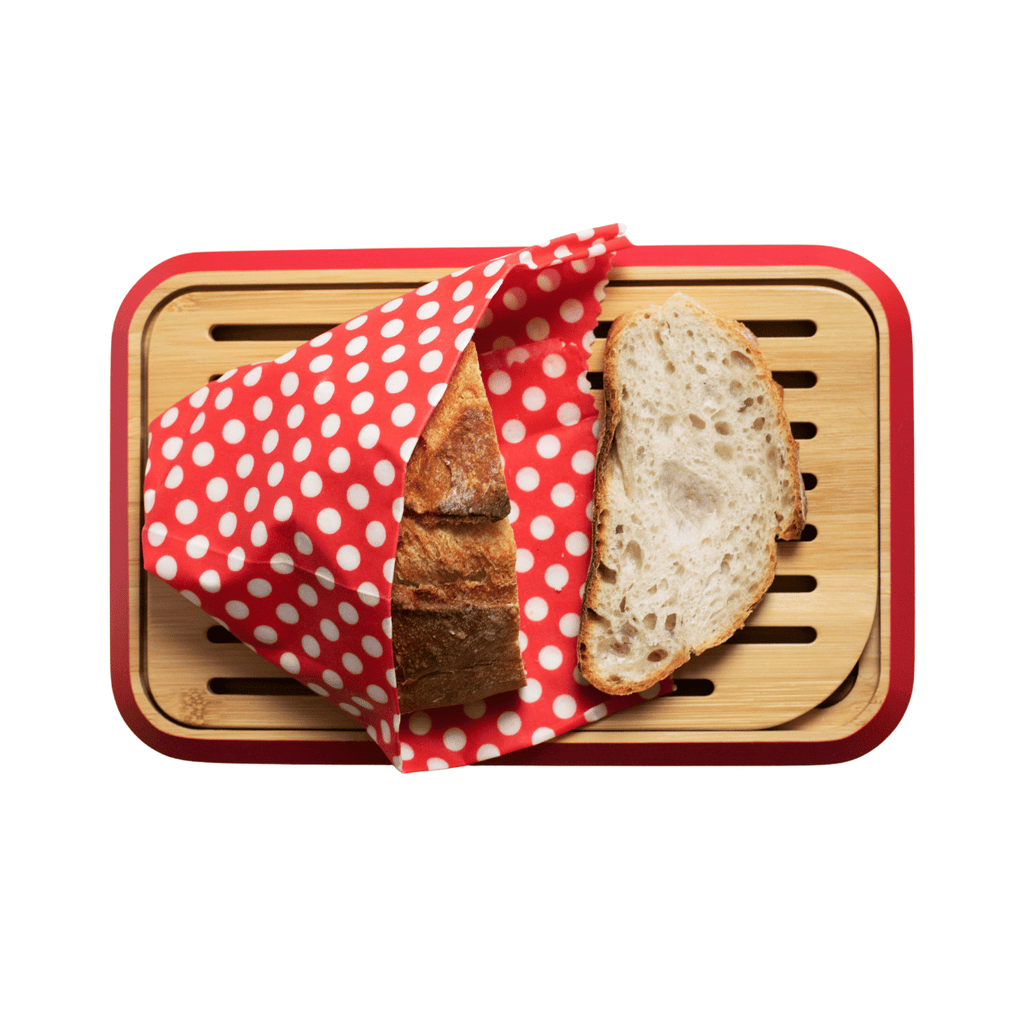 Set De 3 Feuilles D'Emballage Alimentaire À La Cire D'Abeille - Multicolore