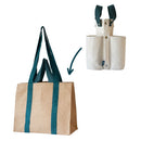 Sac À Bouteilles En Coton Bio - Blanc