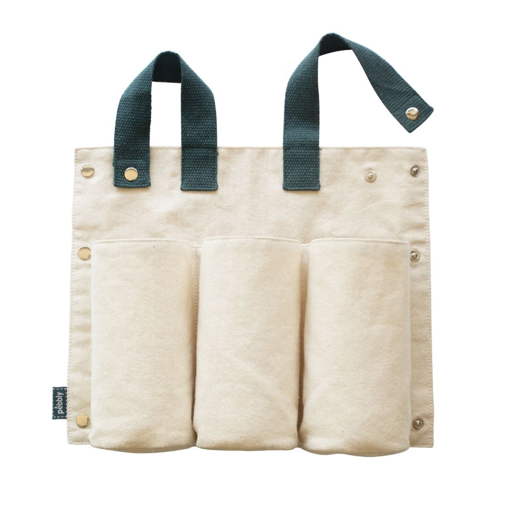 Sac À Bouteilles En Coton Bio - Blanc